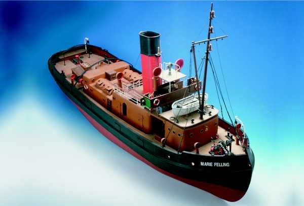 Marie Felling - Harbour Tug Model Ship Kit (Single Screw) - Caldercraft (7003)