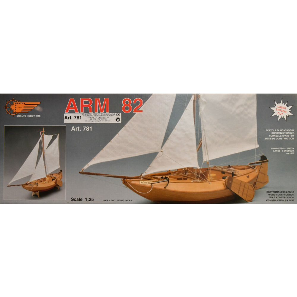 Arm 82 Dutch Fishing Boat Kit - Mantua Models (781)