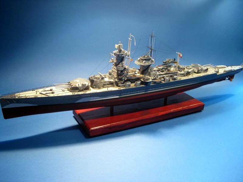 Graf Spee Model Boat Kit Aeronaut Including Fittings (AN3600/03)