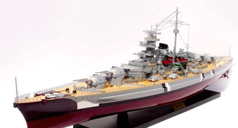 Bismarck Battleship Model (Standard Range) - GN OTW