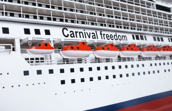 Carnival Freedom Cruise Vessel Model Boat