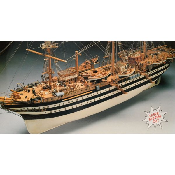 Amerigo Vespucci 1:84 Scale Boat Kit - Panart (741)