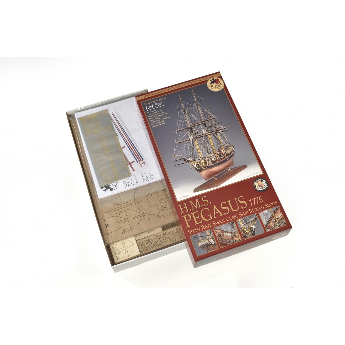 HMS Pegasus Model Ship Kit - Victory Models (1300-05)