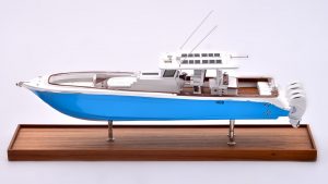 Suenos HCB Model Yacht (Blue)