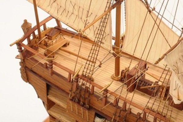 HMS Endeavour Open Hull Model Ship - PSM