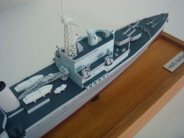 HMS Belfast Model Ship