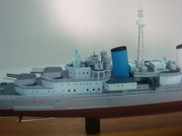 HMS Belfast Model Ship