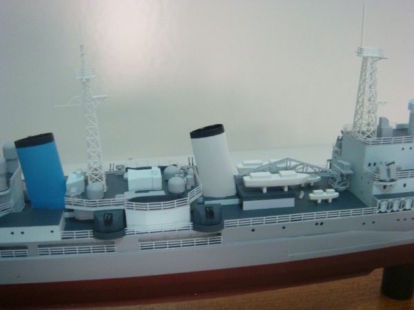 HMS Belfast Model Ship