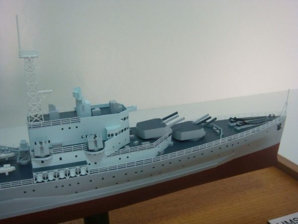 HMS Belfast Model Ship