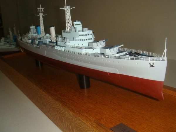 HMS Belfast Model Ship