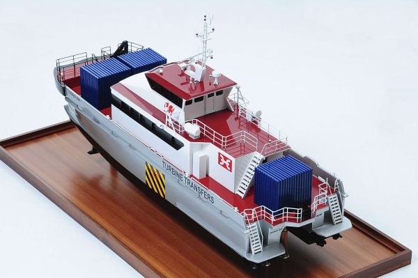 Turbine Transfer Catamaran Model