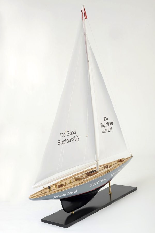 Enterprise Model Yacht