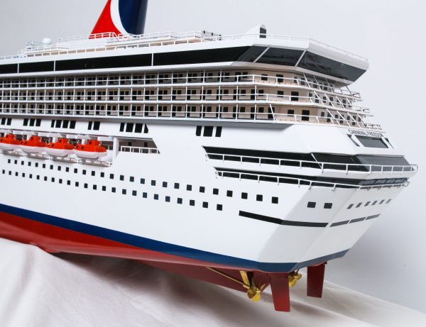 Carnival Freedom Cruise Vessel Model Boat