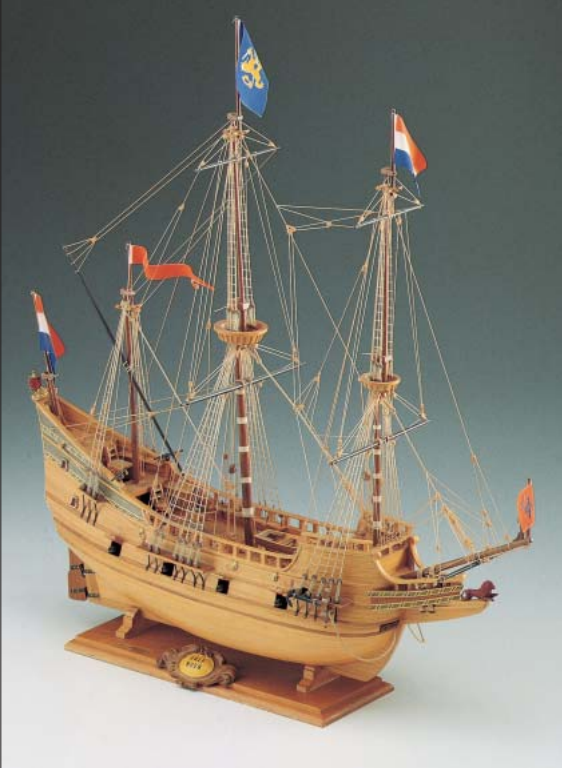 Half Moon Model Boat Kit - Corel (SM18)