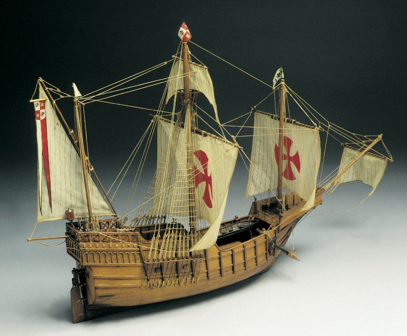 Santa Maria 1492 Model Boat Kit - Mantua Models (775)