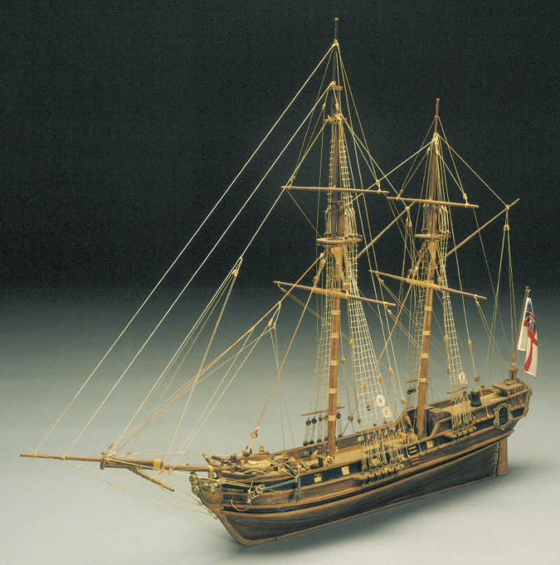 HMS Racehorse Bomb Ketch Model Boat Kit - Sergal (793)