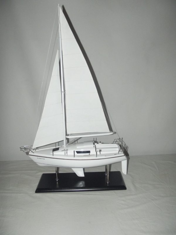 Silver Fox Laser 28 Sailing Boat