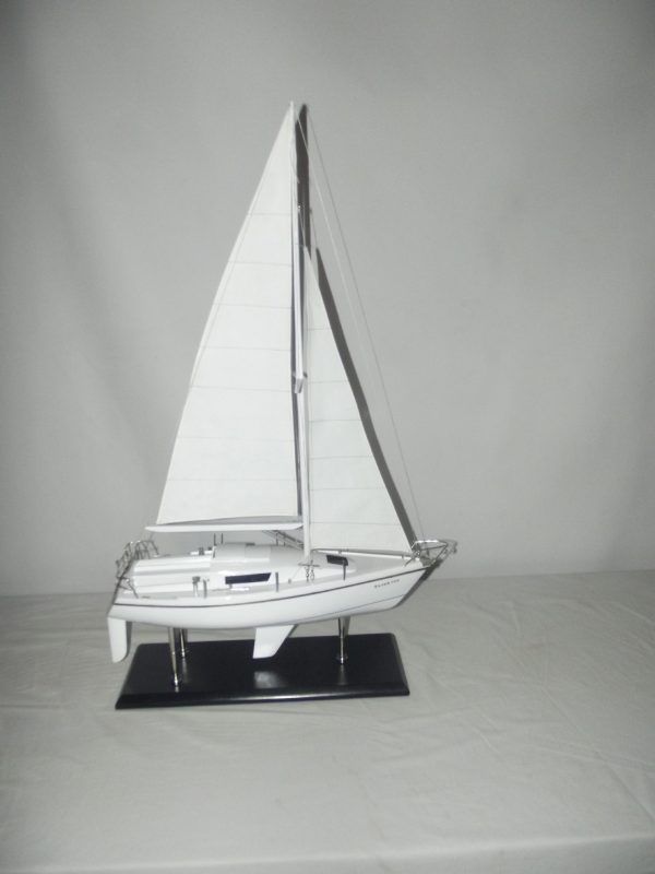 Silver Fox Laser 28 Sailing Boat