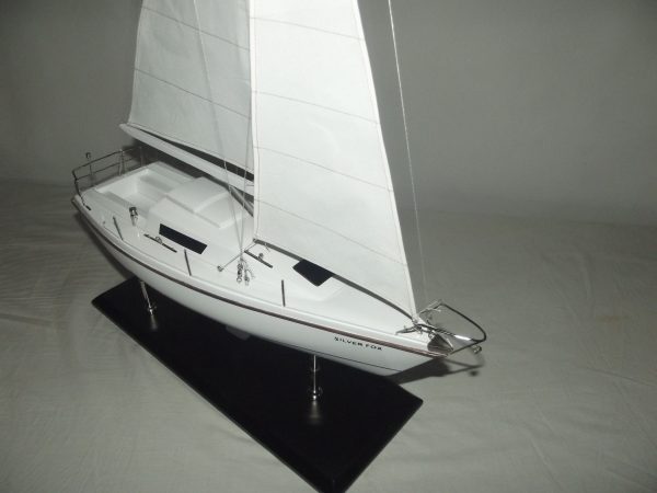 Silver Fox Laser 28 Sailing Boat