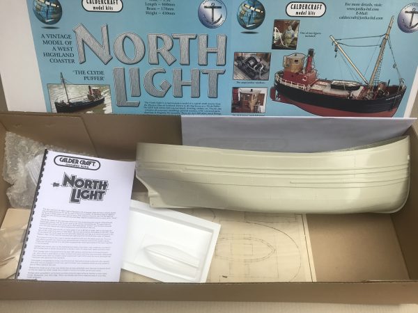 Northlight Clyde Puffer Model Boat Kit - Caldercraft (7001)