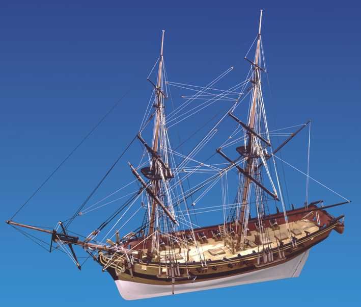 HMS Mars Wooden Boat Kit - Caldercraft (9009)