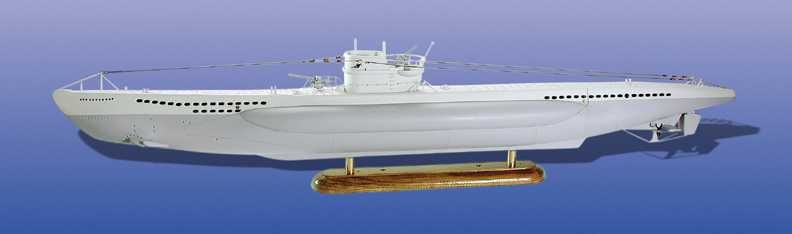 U-Boat Type VII Model Ship Kit - Krick (K20310C)