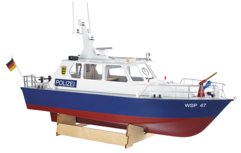 Police Launch Model Boat Kit - Krick (K20360)