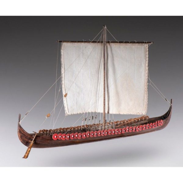 Viking Longship Model Boat Kit Scale 1 to 72 - Dusek (D014)