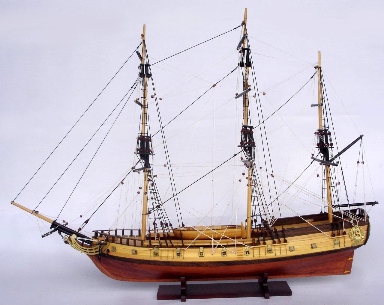 USS Rattlesnake Model Ship - GN