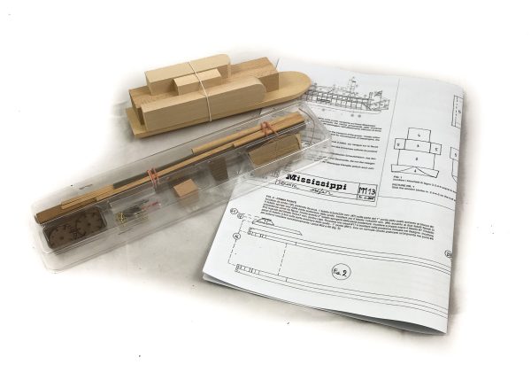 Mississippi River Boat Kit - Mini Mamoli (MM13)