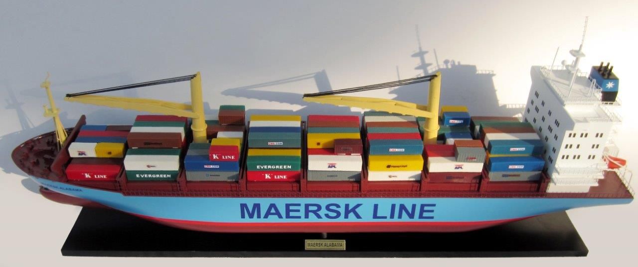 Maersk Alabama Container Model Ship - GN