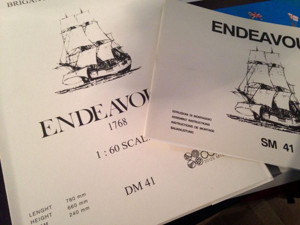 HMS Endeavour Model Ship Kit - Corel (SM41)