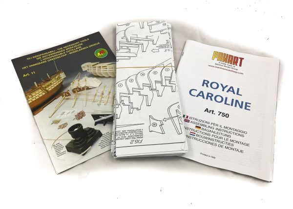 Royal Caroline Model Ship Kit - Panart (750)