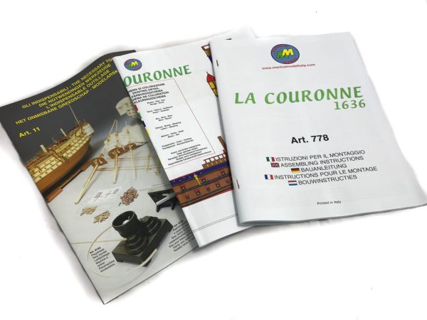 La Couronne Model Ship Kit 1 - Mantua Models (778)