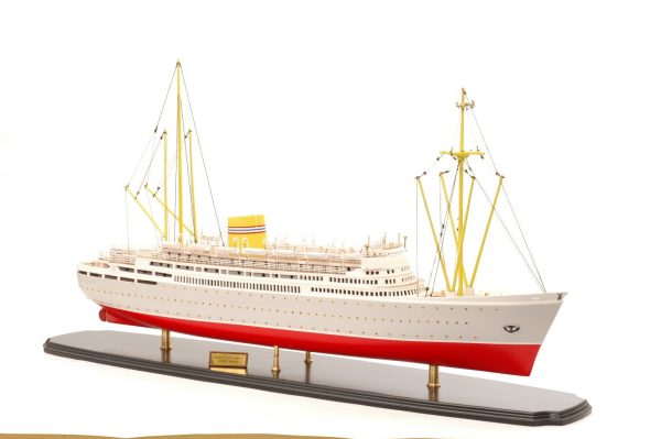 Bergensfjord model ship