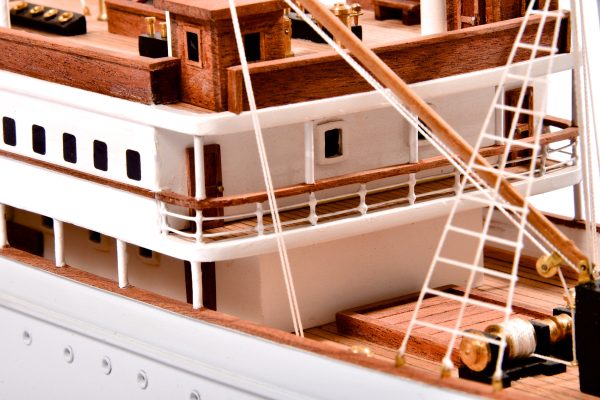 SS Vironia Passenger Ship Model