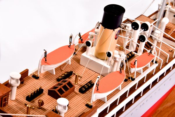 SS Vironia Passenger Ship Model