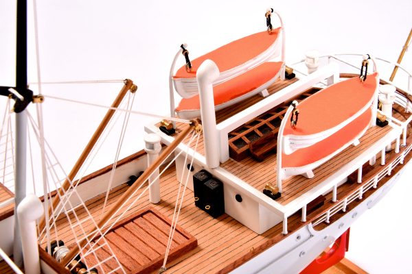 SS Vironia Passenger Ship Model