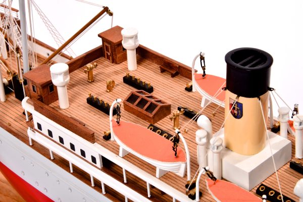 SS Vironia Passenger Ship Model