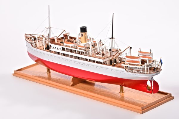 SS Vironia Passenger Ship Model