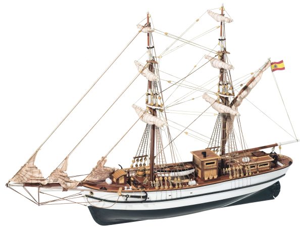 Aurora Brig Wooden Model Ship Kit - Occre (13001)