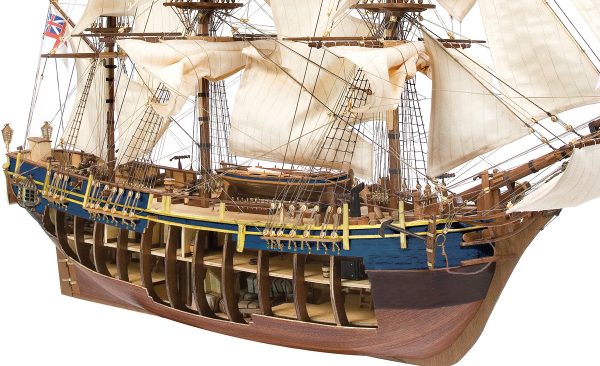 HMS Bounty (Open Hull) Model Ship Kit - Occre (14006)