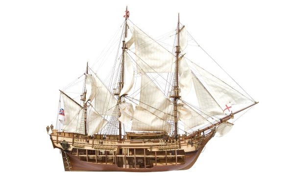 HMS Bounty (Open Hull) Model Ship Kit - Occre (14006)