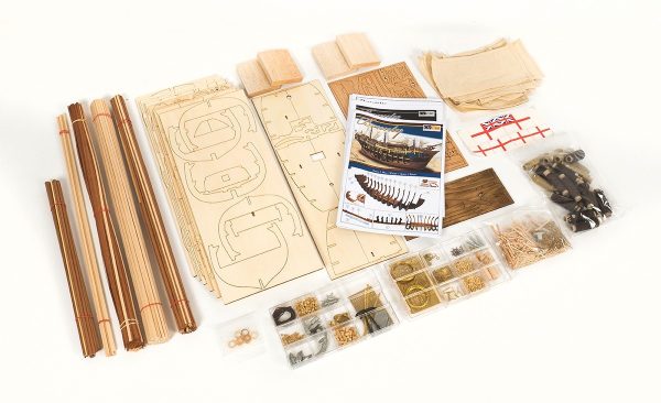 HMS Bounty (Open Hull) Model Ship Kit - Occre (14006)