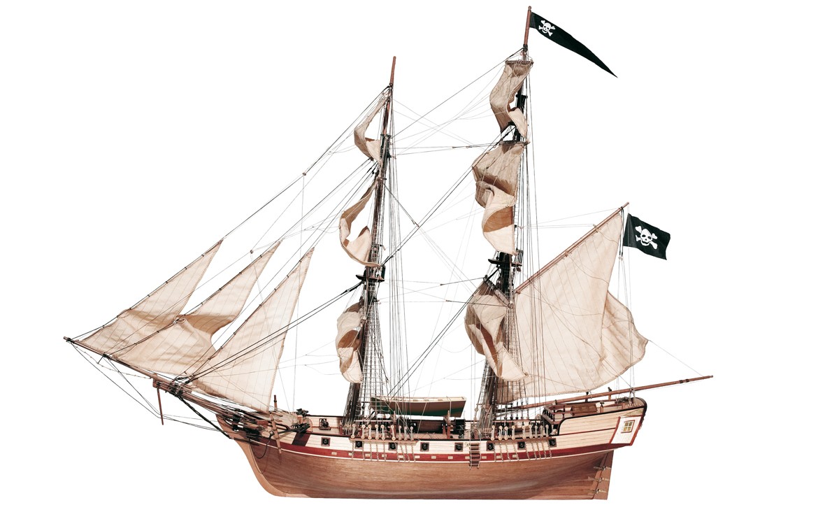 Corsair Brig Wooden Model Ship Kit - Occre (13600)