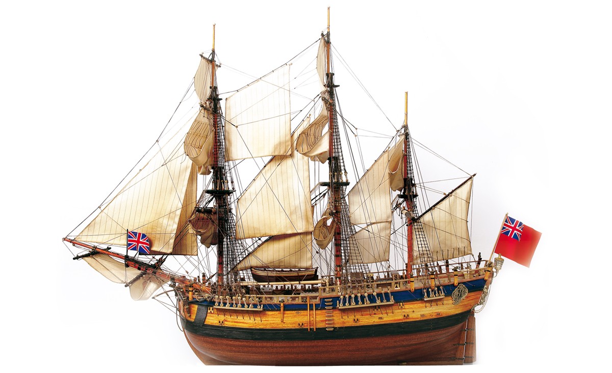 HMS Endeavour Model Boat Kit - Occre (14005)