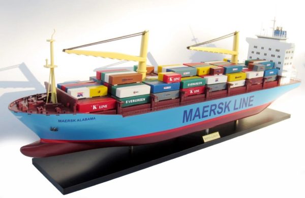 Maersk Alabama Container Model Ship - GN