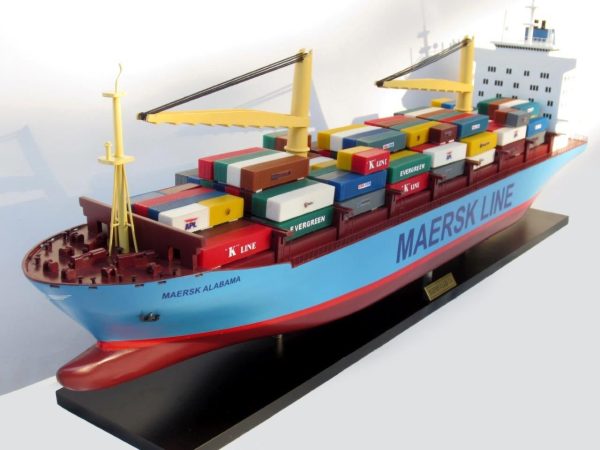 Maersk Alabama Container Model Ship - GN