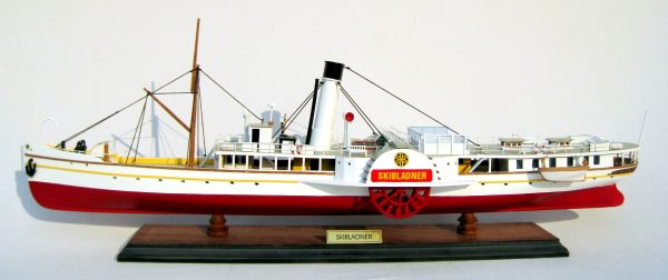 Paddle Steamer Skibladner Ship Model - GN