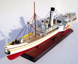 Paddle Steamer Skibladner Ship Model - GN